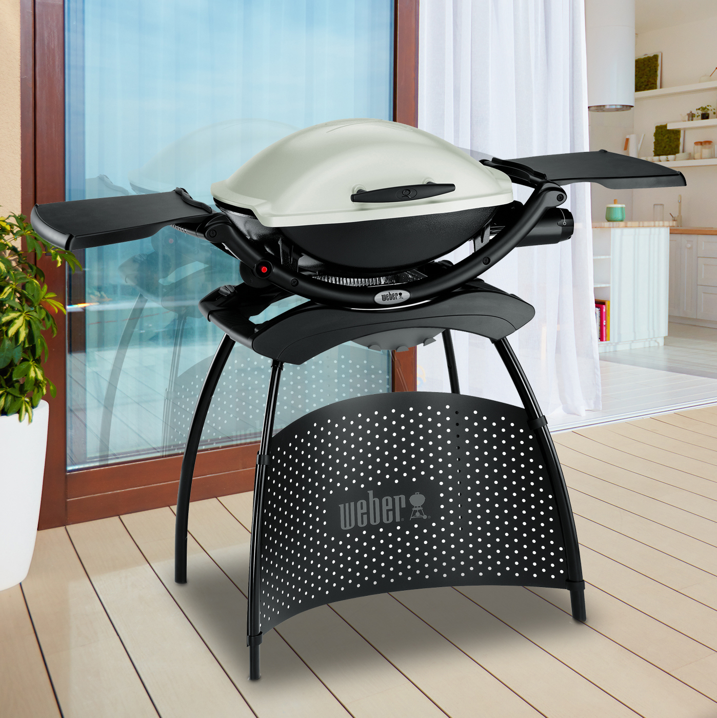 17 off on er Q2000 Gas Braai with Stand OneDayOnly.co.za