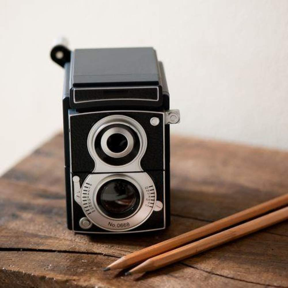 camera pencil sharpener