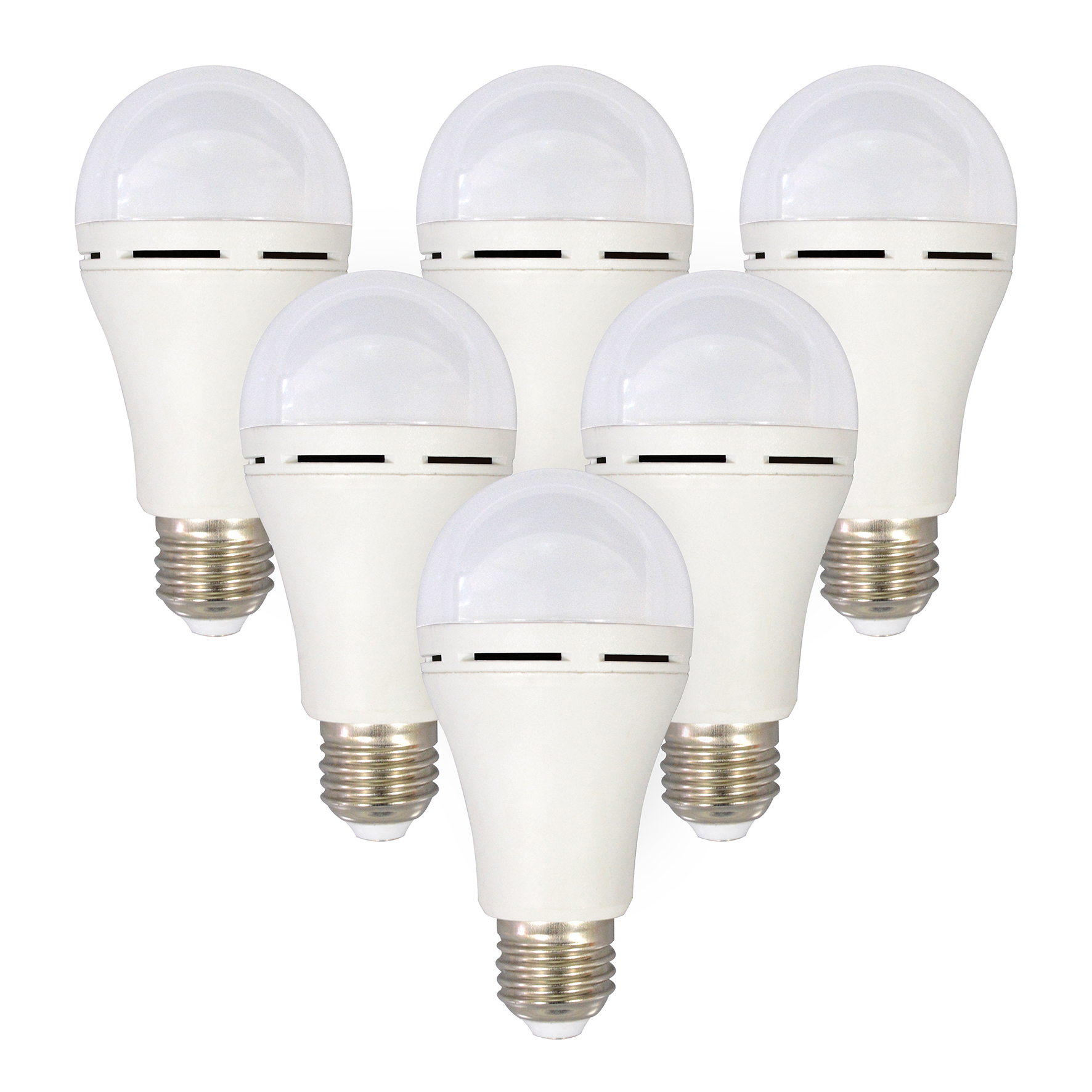 17 off on LED Pack of 6 Emergency LED Rechargeable Light Bulbs for