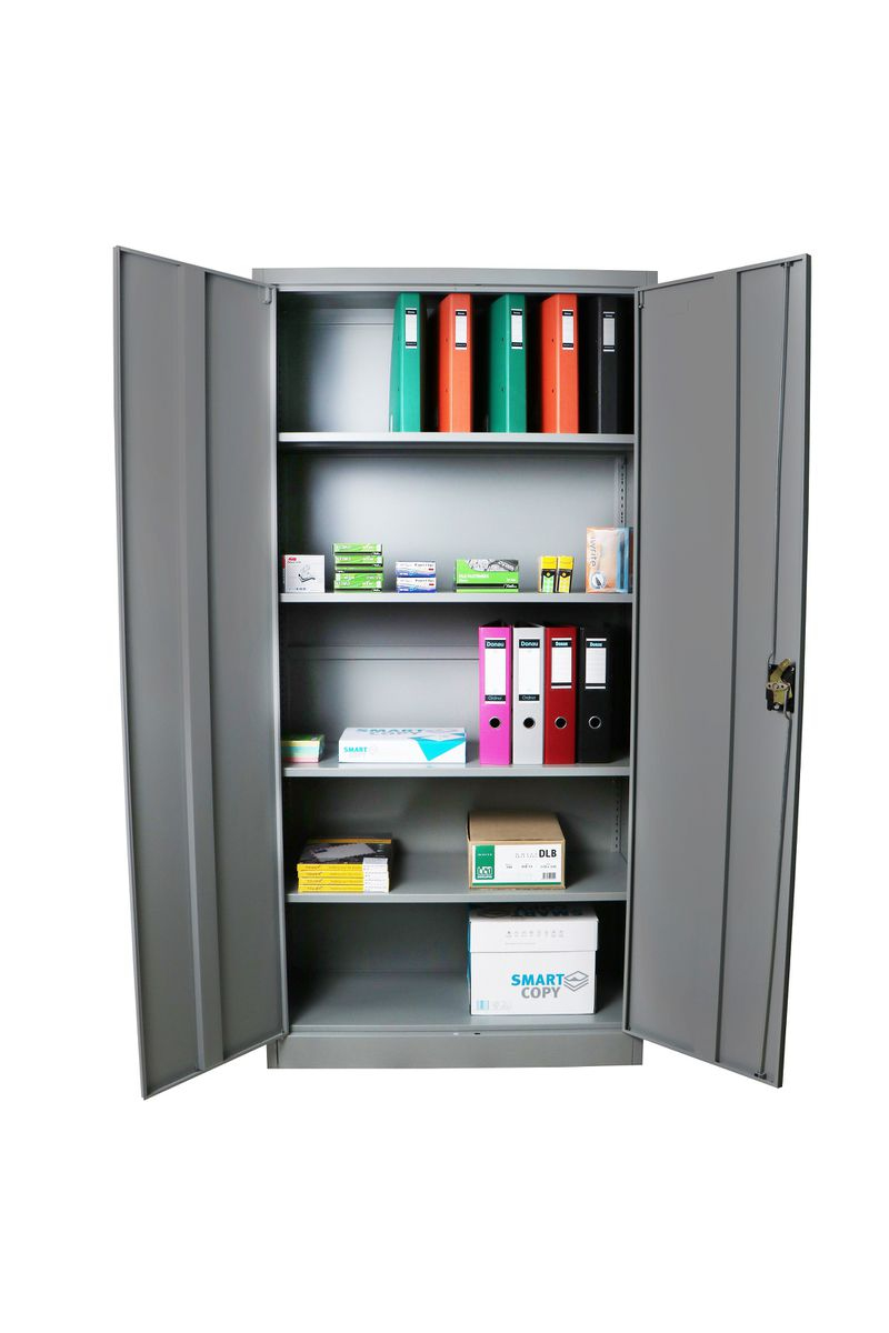 17 off on Metal 4Shelf Steel Stationery Cupboard OneDayOnly.co.za
