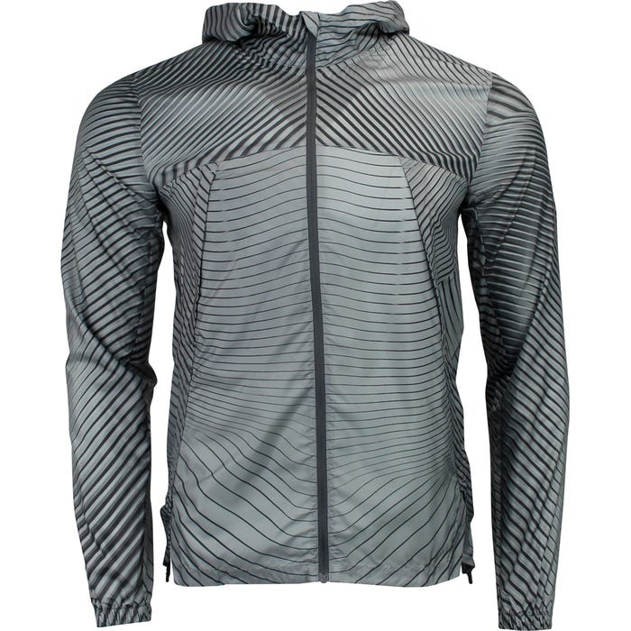 asics mens packable running jacket