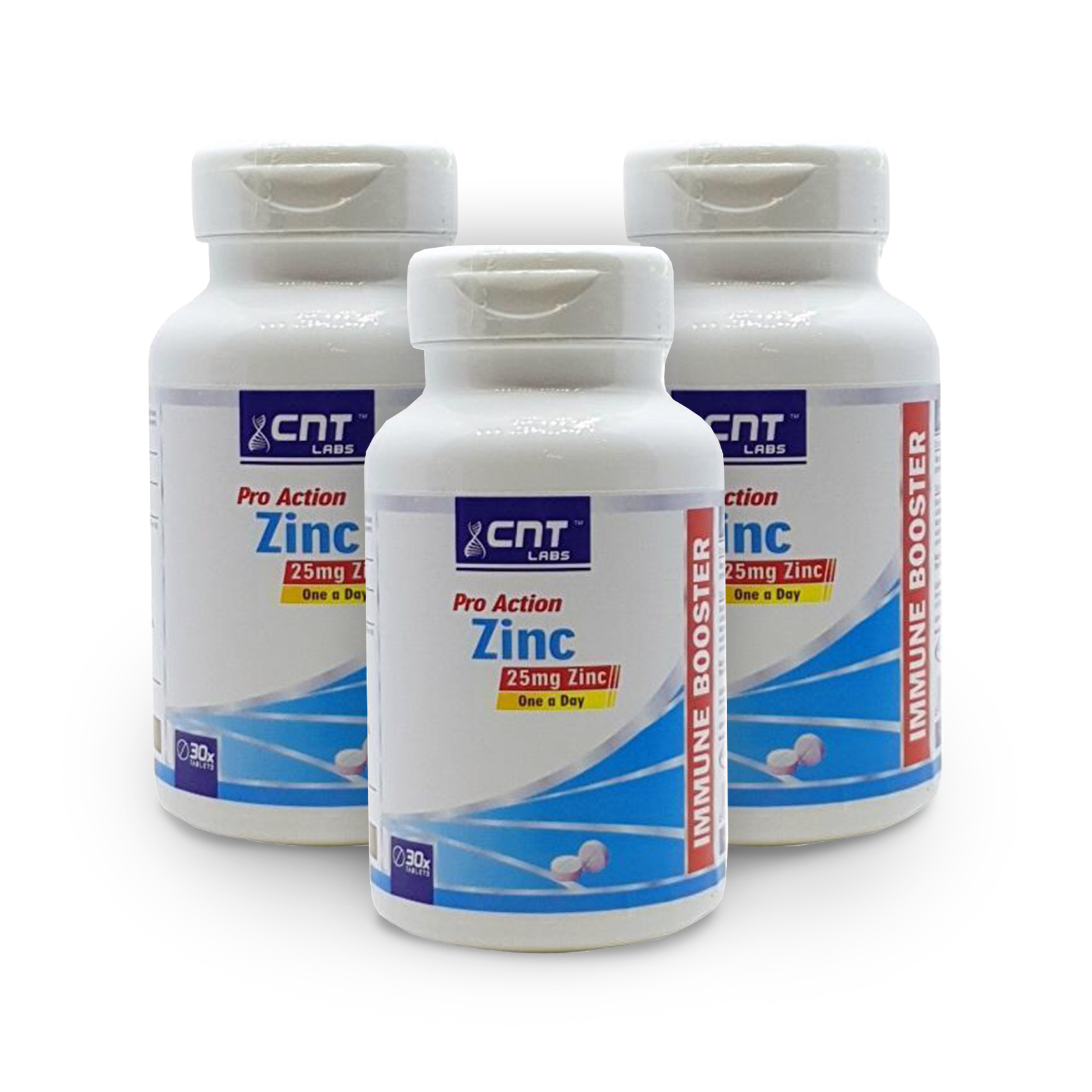 36 off on Pack of 3 25mg Zinc Capsules (30 Capsules per bottle)