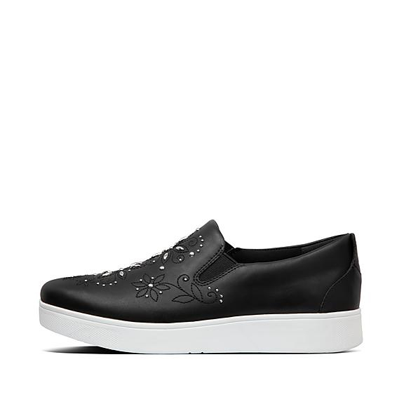 sania skate leather sneakers