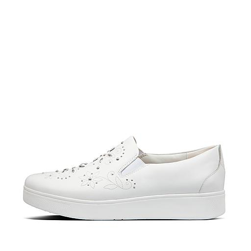 sania skate leather sneakers