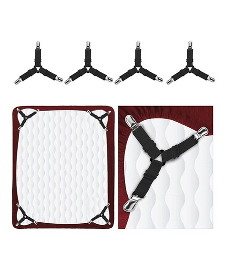 40 off on Pack of 4 Adjustable Bed Sheet Grips