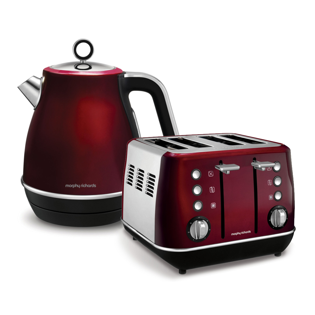 40 off on Morphy Richards Evoke Brushed Stainless Steel Kettle and