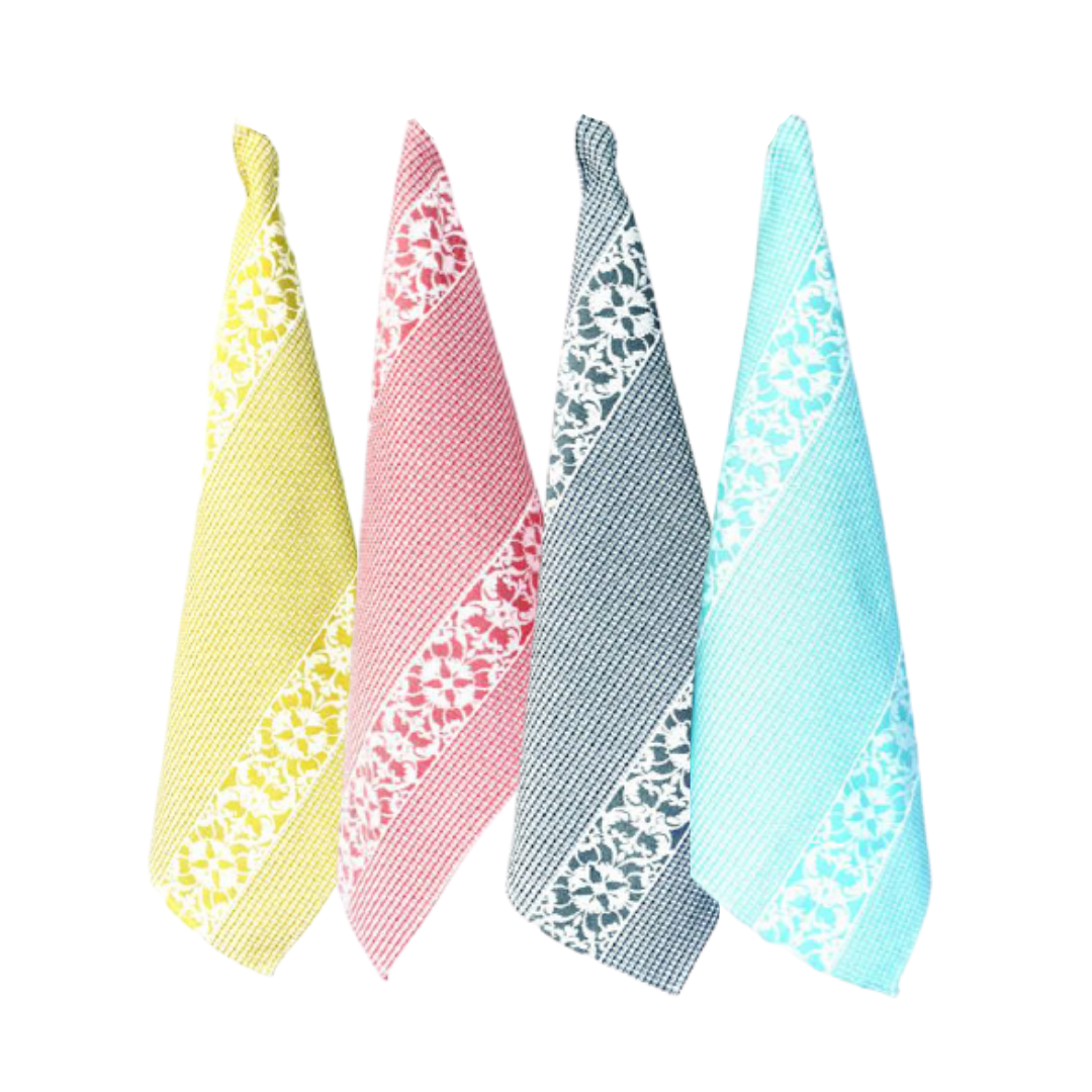 27 off on Set of 4 100 Cotton Waffle Weave Tea Towels