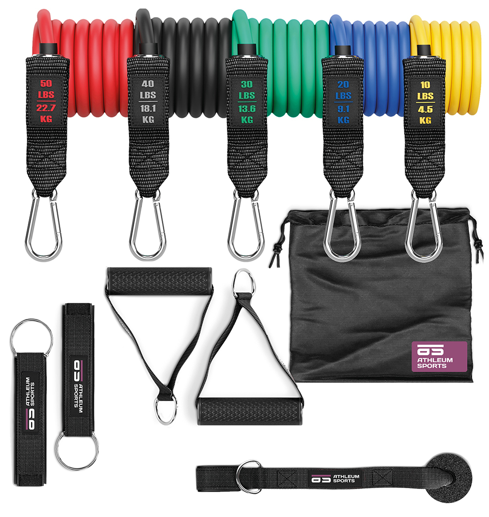50 off on 11Piece Resistance Bands Exercise Kit