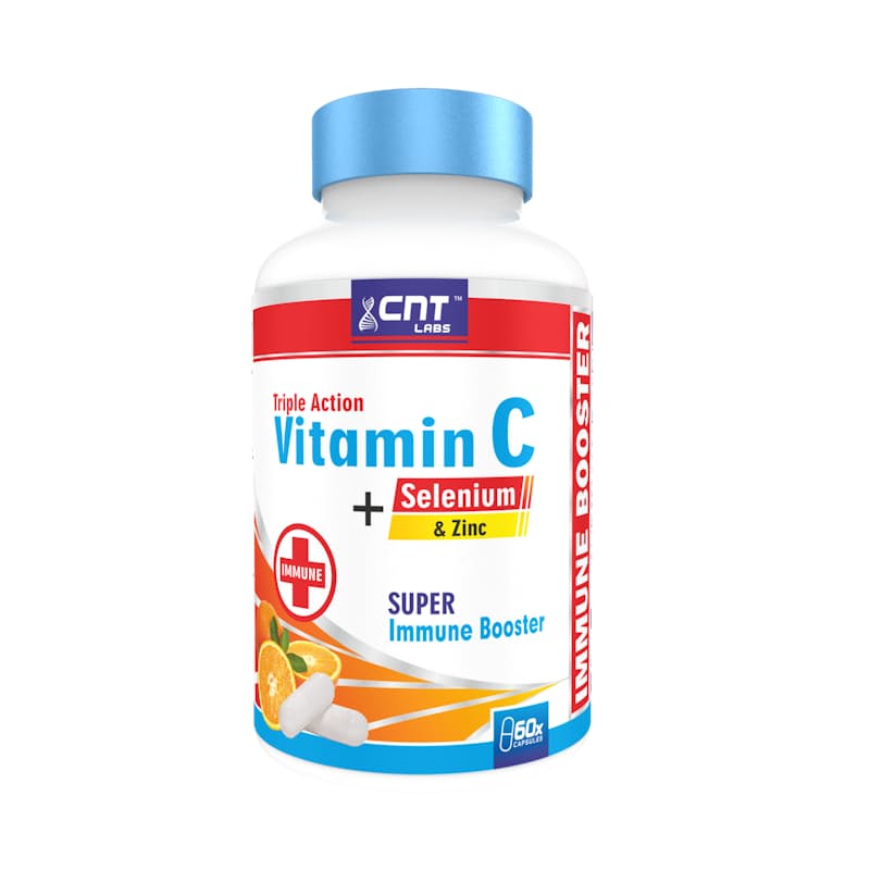 Off On Pack Of 5 Triple Action Vitamin C Selenium Zinc 60 Capsules Per Bottle