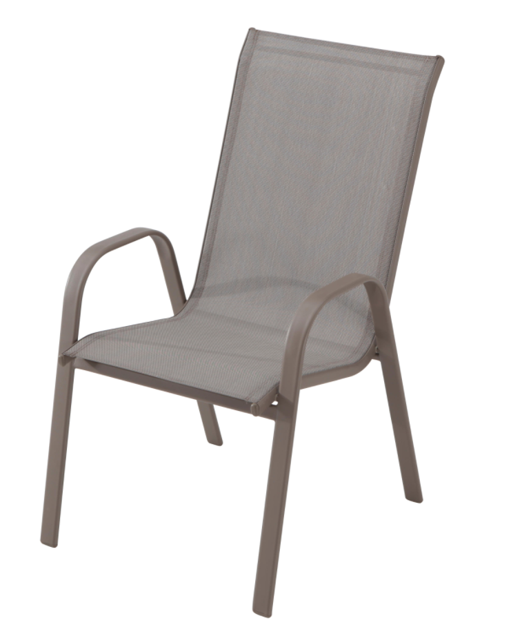 20 off on Steel & Textilene Sling Pilar Stackable Outdoor Armchair