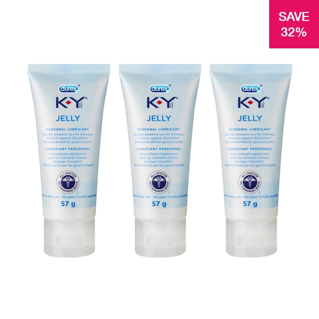 32 off on Pack of 3 57g KY Jelly Lubricants
