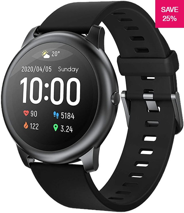 25% off on Solar Smart Watch with Heart Rate Monitor (Model No: LS05)