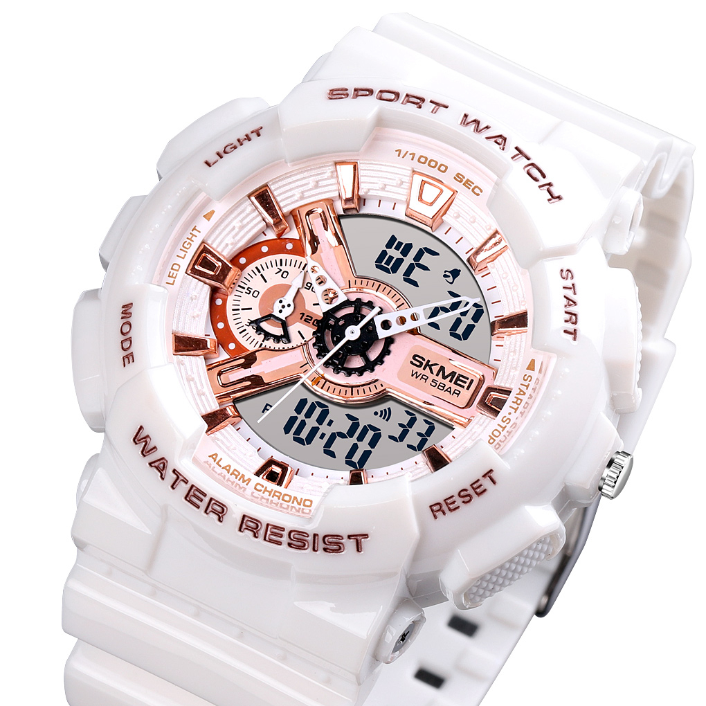 resist shock sport watch dual time