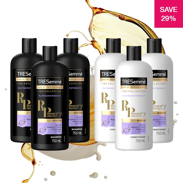 29% off on 6-Piece 750ml Shampoo and 900ml Conditioner Bundle