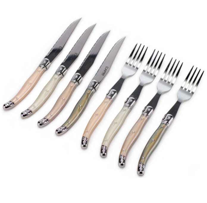 56 off on 8 Piece Laguiole Cutlery Set