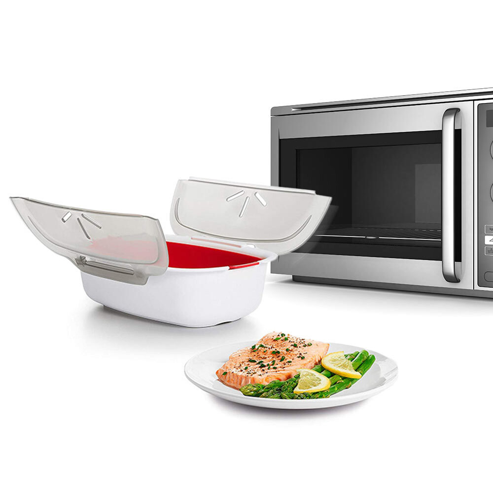 34 off on 2in1 Microwave Food Steamer