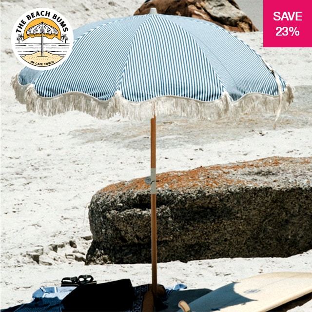 Beautiful Orange Tiltable Beach Umbrella Parts With 