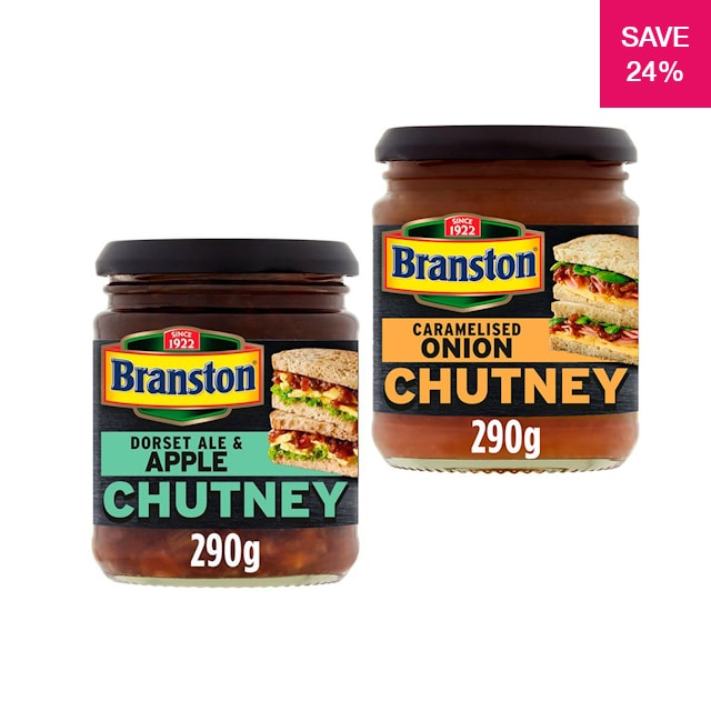 24% off on Pack of 2 290g Chutney Jars