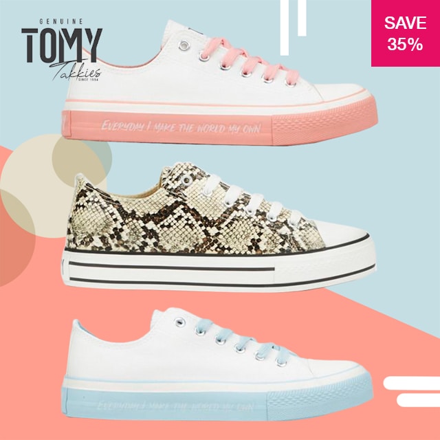 35% off on Ladies Takkies