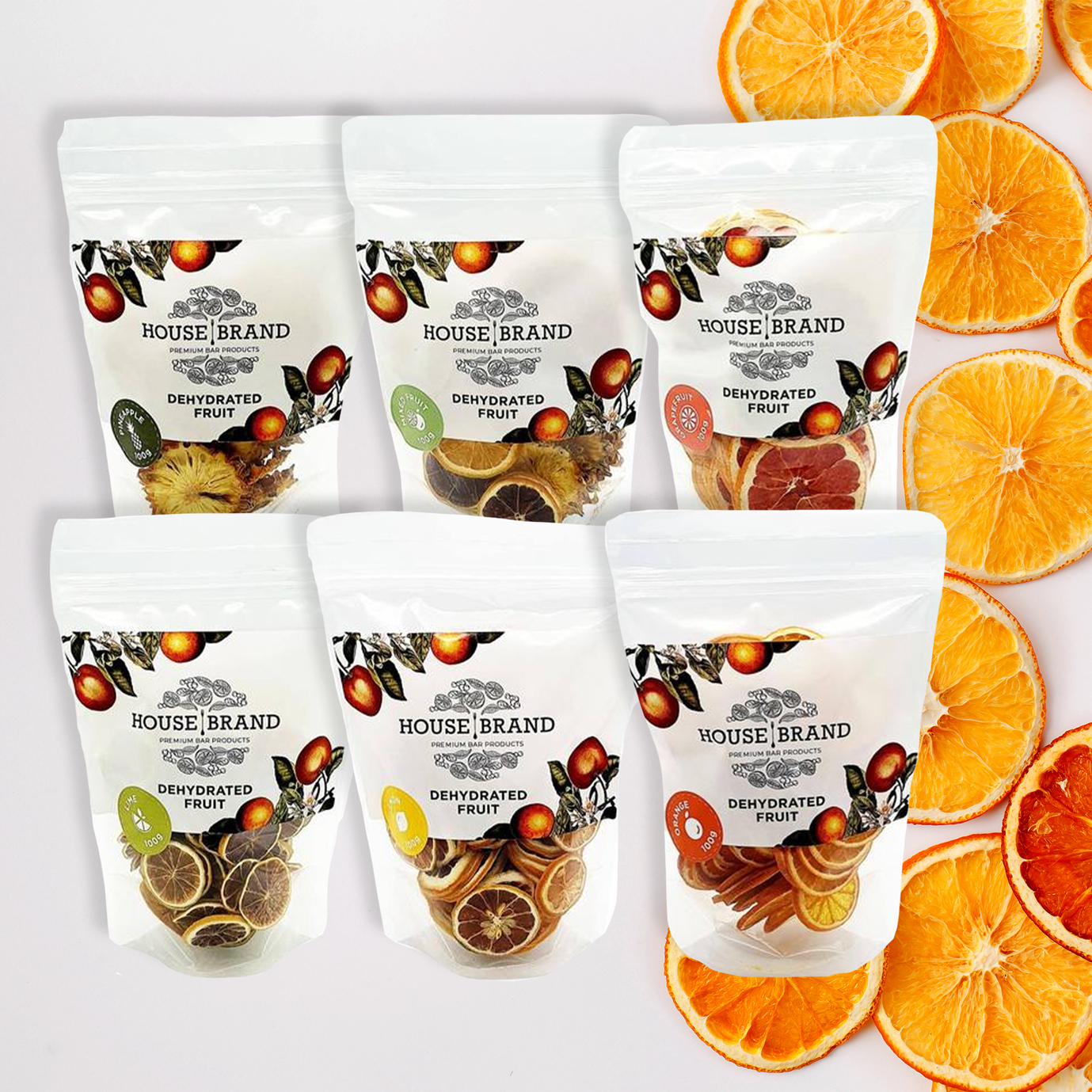 11 off on Pack of 6 100g Ultimate Dehydrated Fruit Cocktail Garnishing