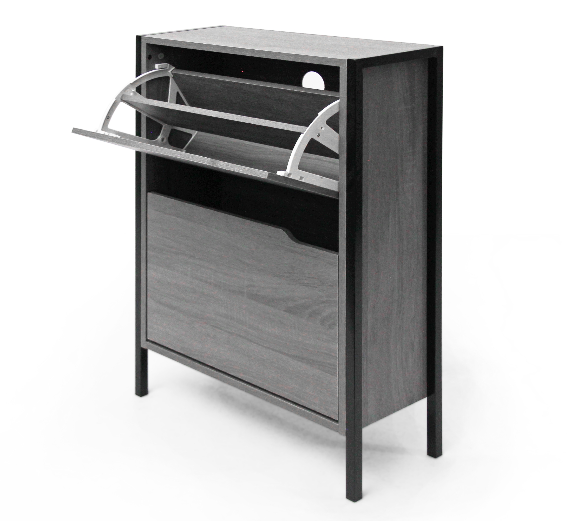 Jaxon 2 Tier Shoe Cabinet