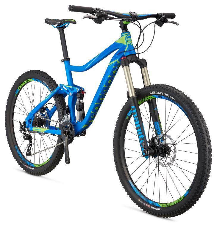 mongoose mountain bike blue