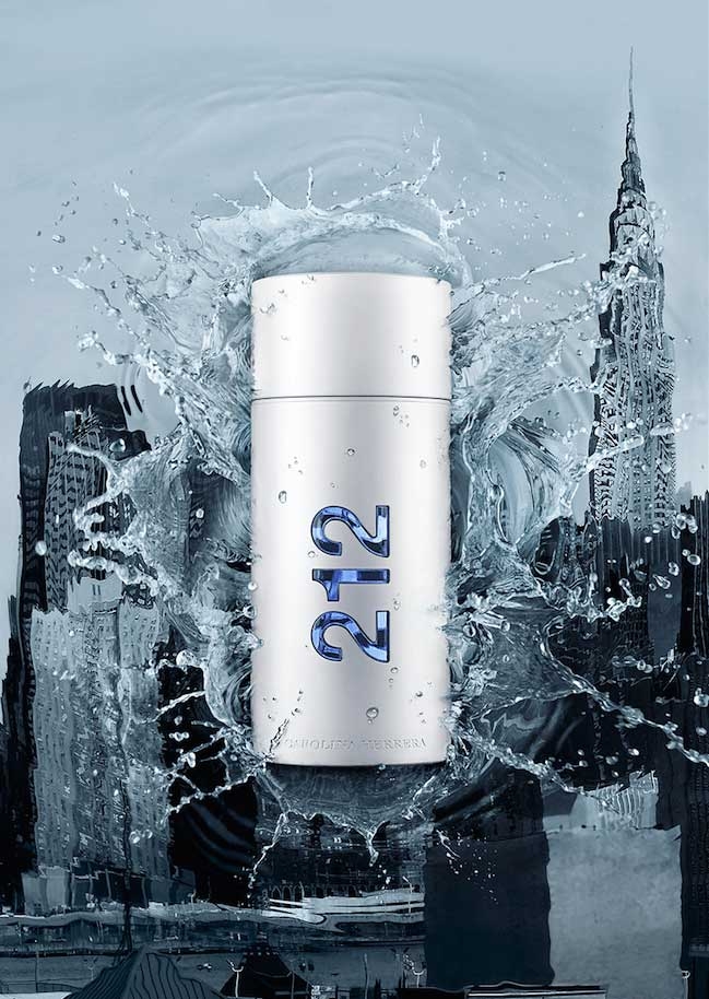 36 Off On Carolina Herrera 212 Men Aqua Edt 100ml Limited Edition
