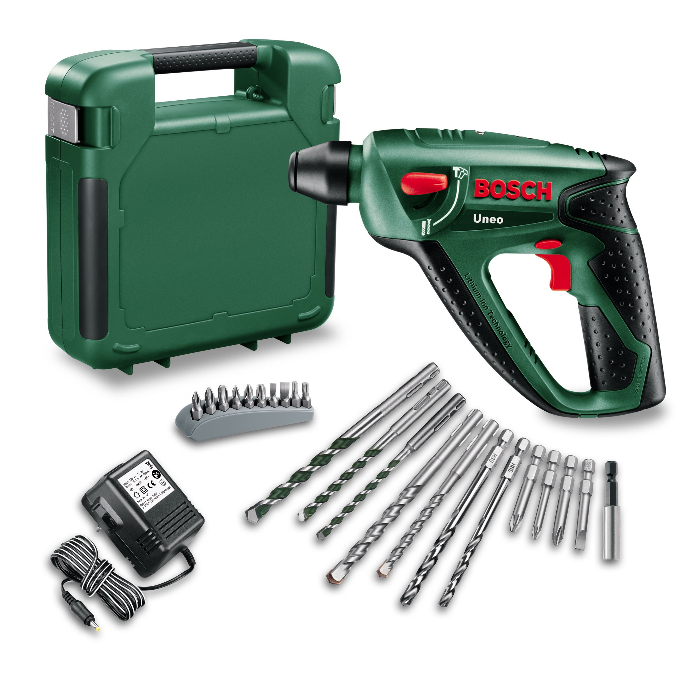 60 off on Bosch 14.4V Cordless Uneo Lithium Ion Rotary Hammer + Drill