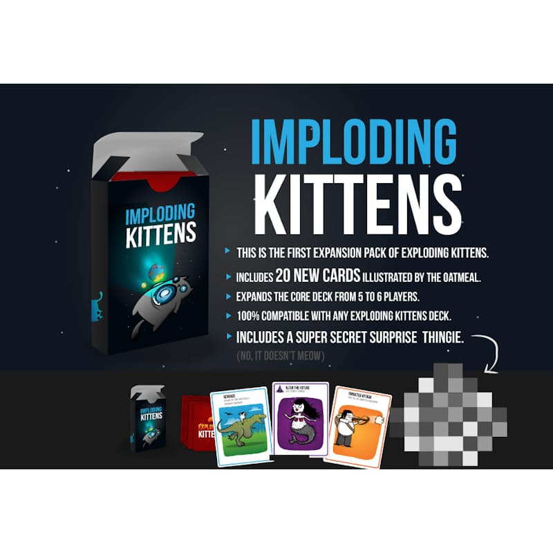 61 Off On Imploding Kittens This Is The First Expansion Of Exploding Kittens Onedayonly Co Za