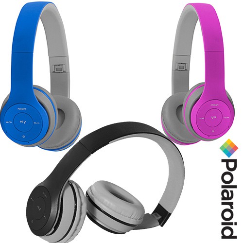 polaroid bluetooth wireless headphones