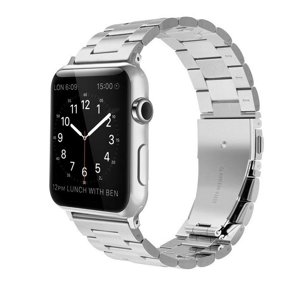 apple watch stainless steel silver