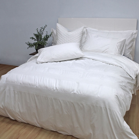 53 Off On Sheraton 300tc Amelia 100 Embroidered Cotton Sateen