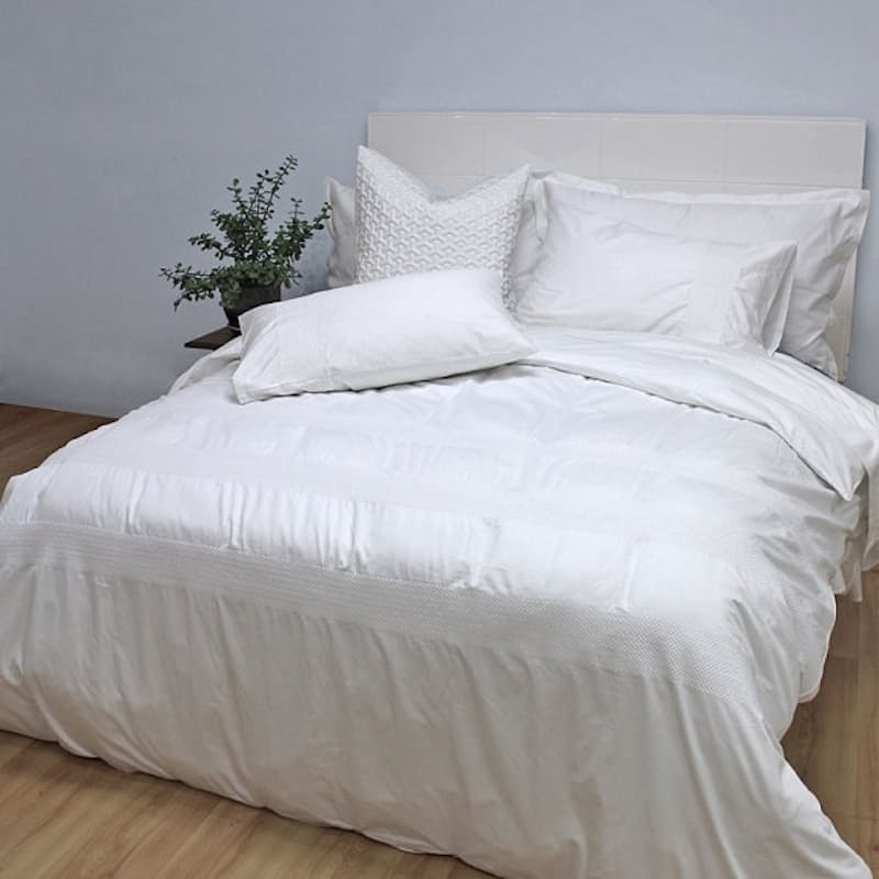 53 Off On Sheraton 300tc Amelia 100 Embroidered Cotton Sateen
