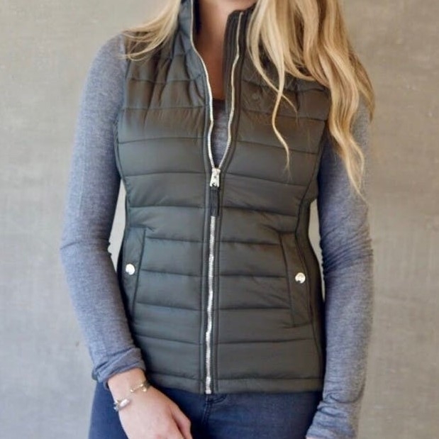 13 off on GiLo Ladies Sleeveless Puffer Jacket (Multiple Colours