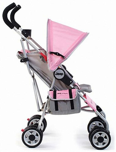 pink jeep stroller