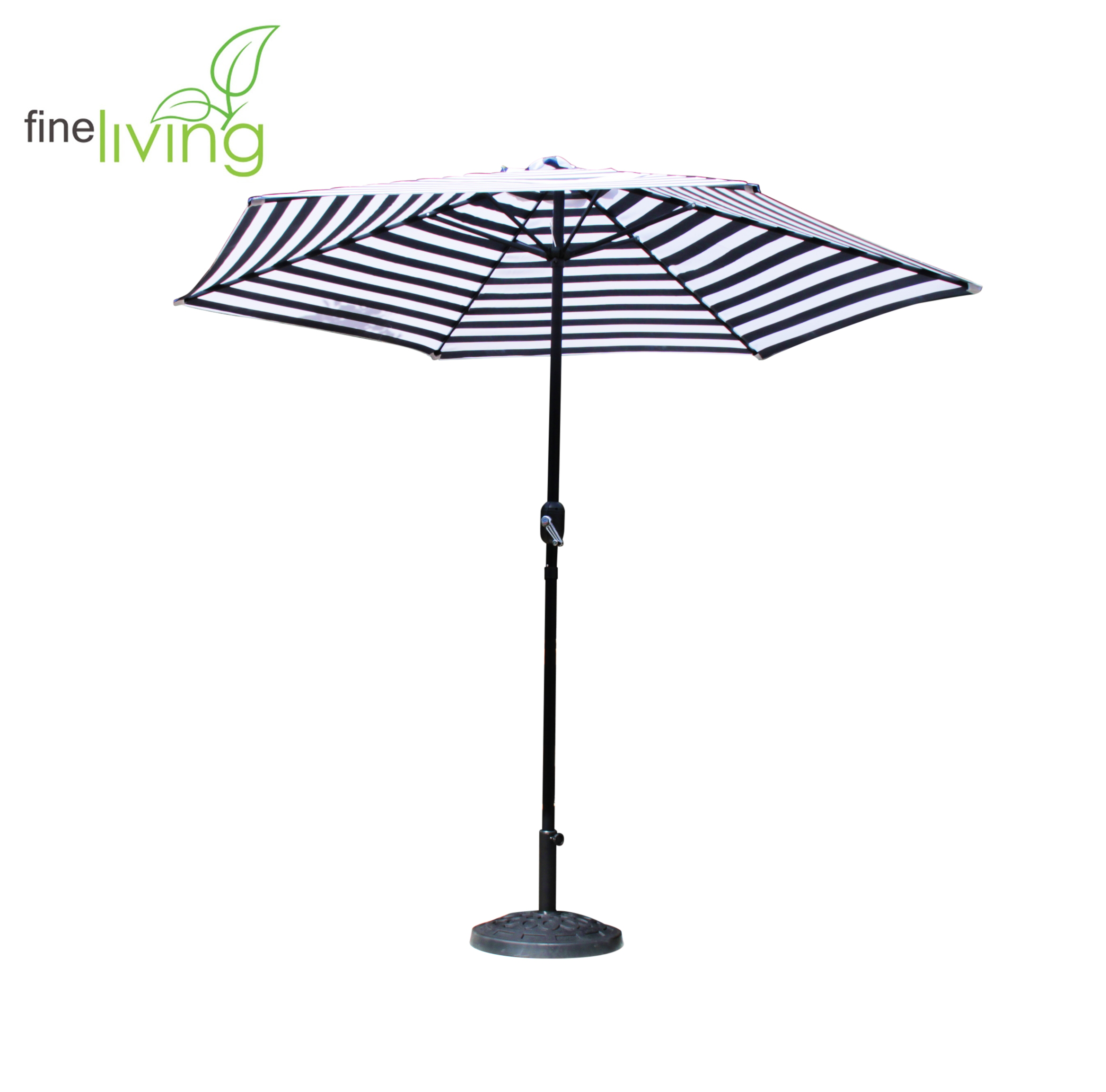 44 Off On Navy White Vogue Patio Umbrella