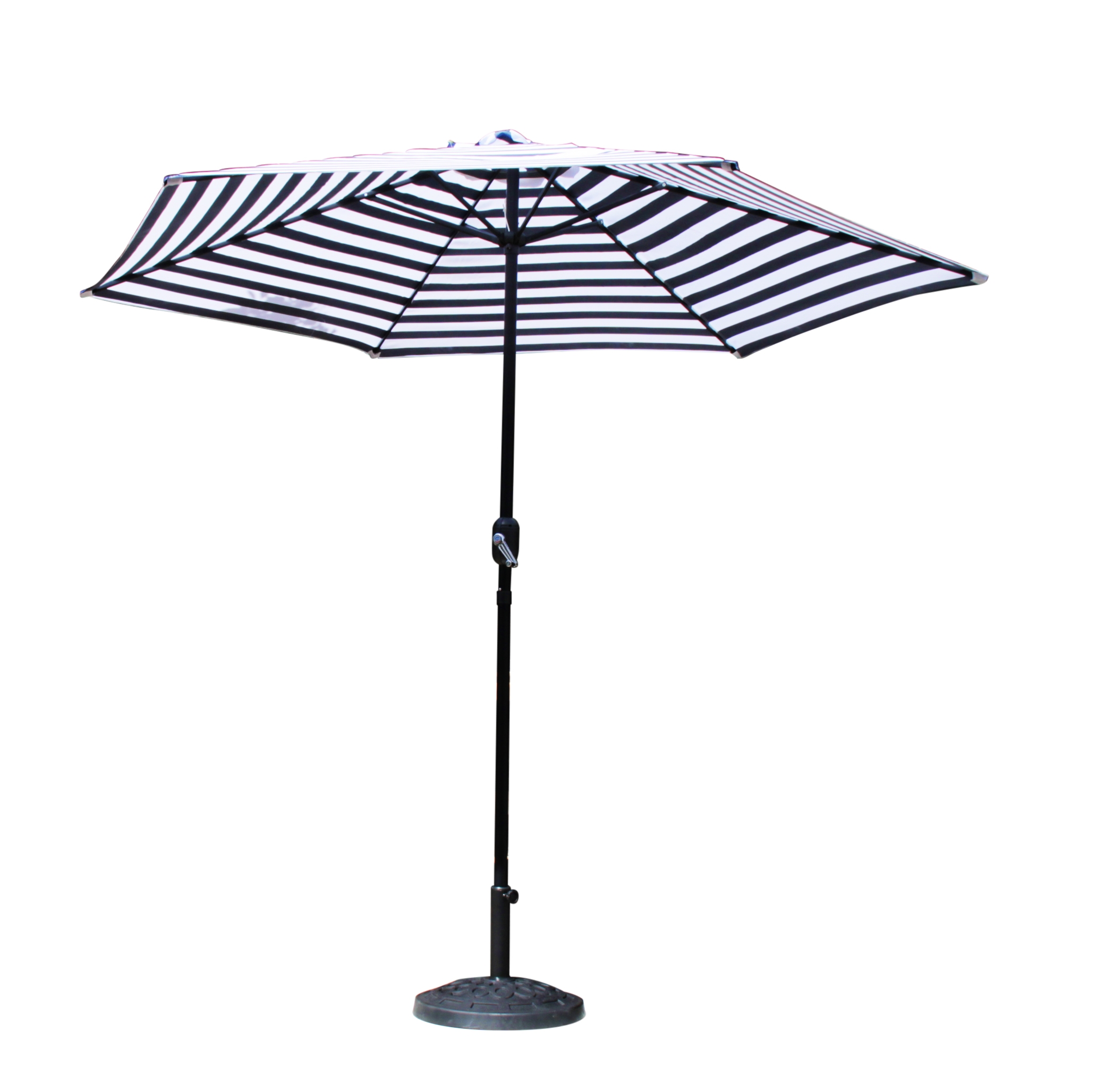 44 Off On Fine Living Navy White Vogue Patio Umbrella Onedayonly Co Za