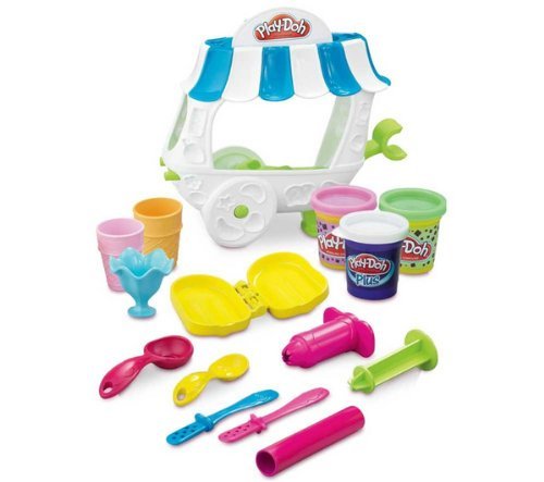 play doh ice cream sundae cart