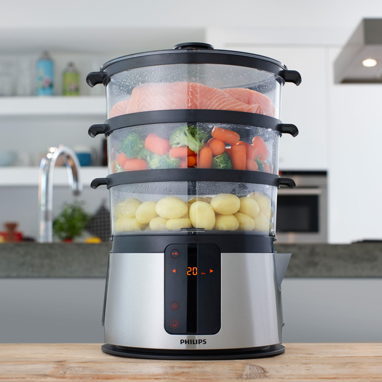 50 off on Philips Avance 9L 2000W Food Steamer OneDayOnly.co.za