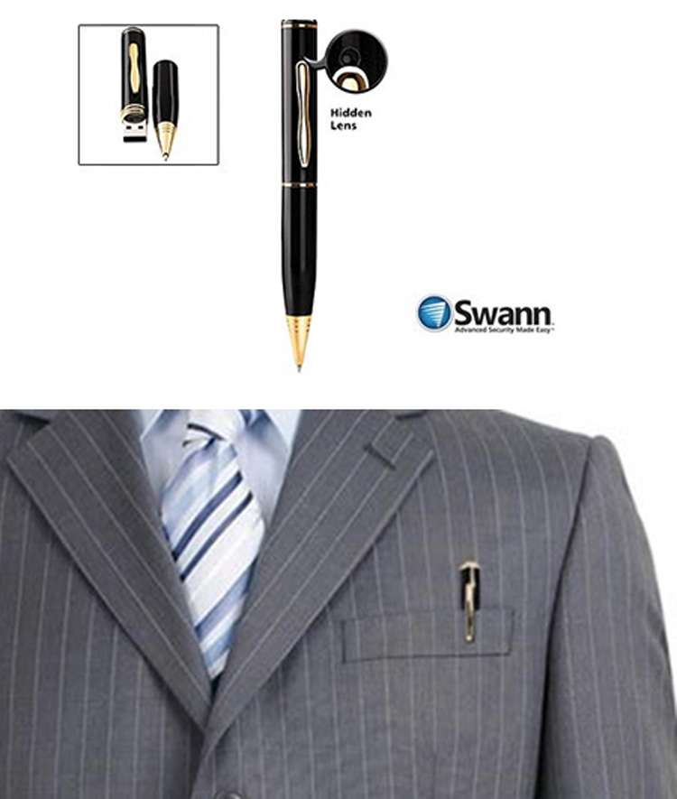 55% off on Swann Spy Camera Pen with Motion Detection | OneDayOnly.co.za