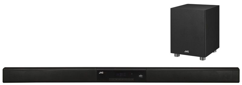 jvc 2.1 ch wireless soundbar