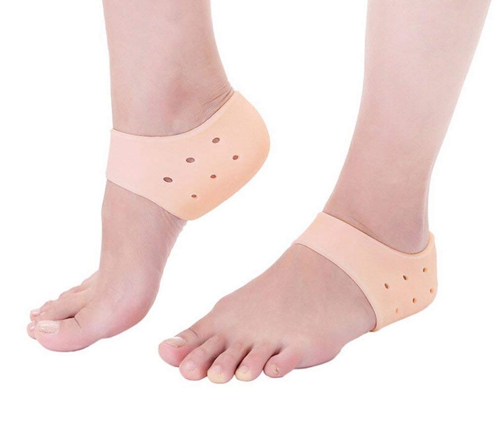 silicone heel socks
