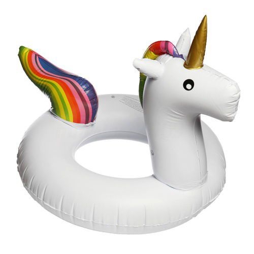63 off on Get Float Inflatable Rainbow Unicorn Pool Lilo OneDayOnly.co.za