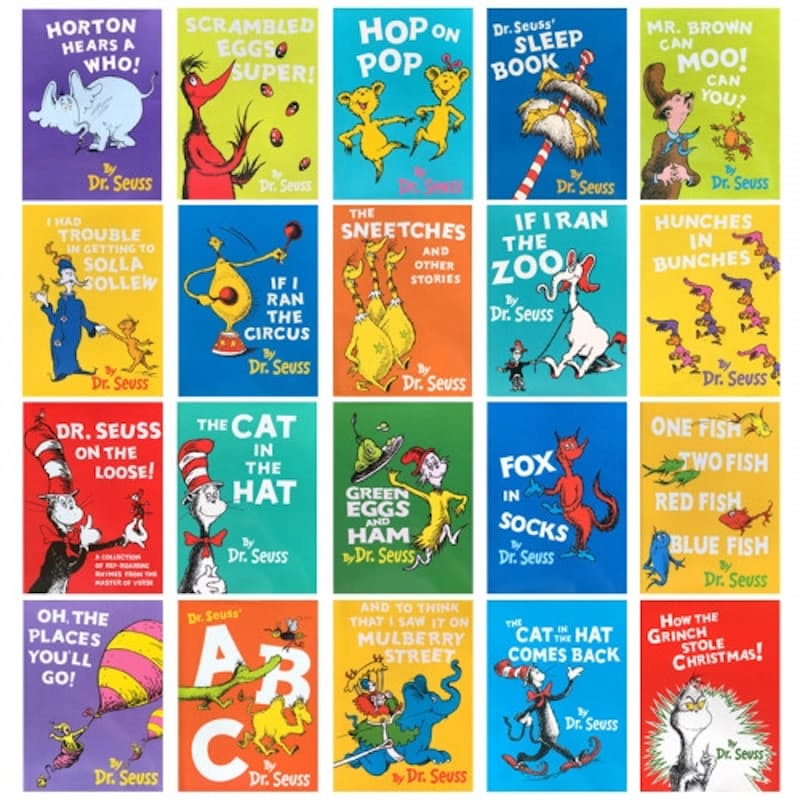 42% off on Dr Seuss The Wonderful World Of Dr Seuss: 20 Book Hardcover ...
