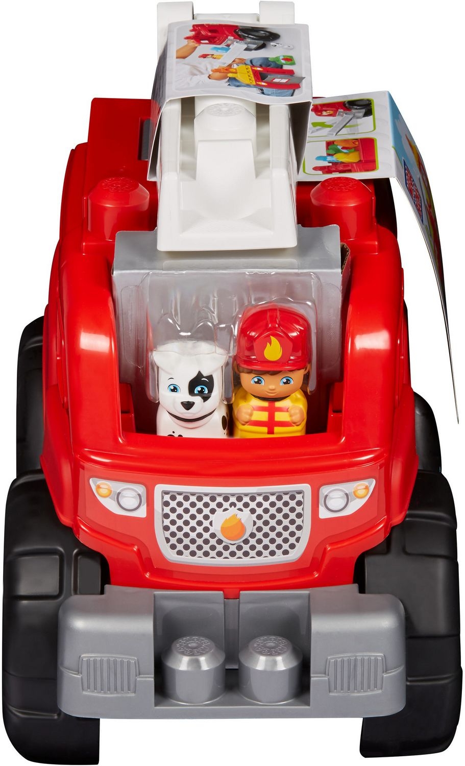 mega bloks fire truck rescue building set