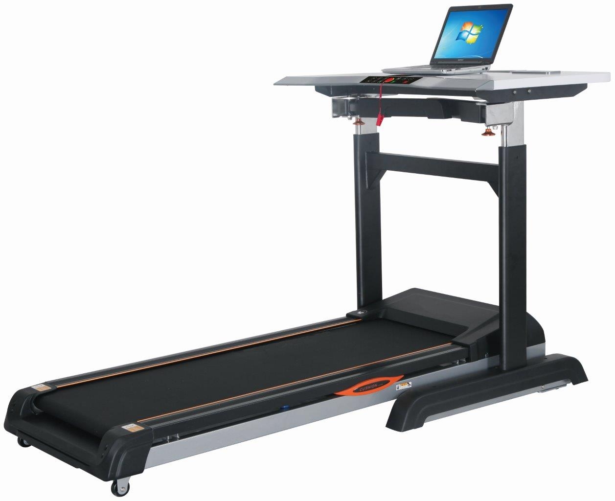 26 Off On Origin Fitness Motorised Treadmill With Desk Stand