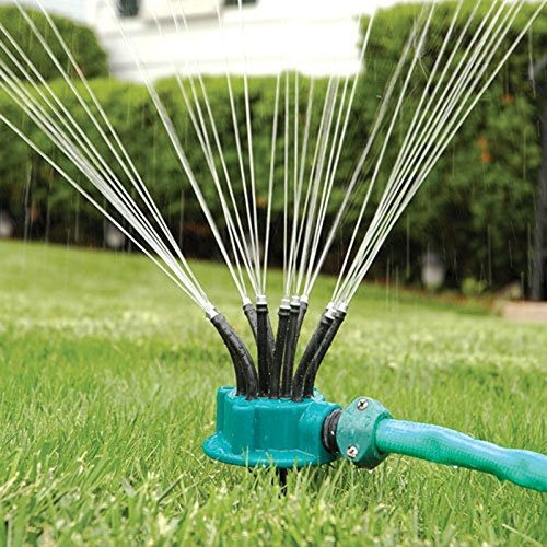 34 off on 360 Degree Multihead Garden Sprinkler