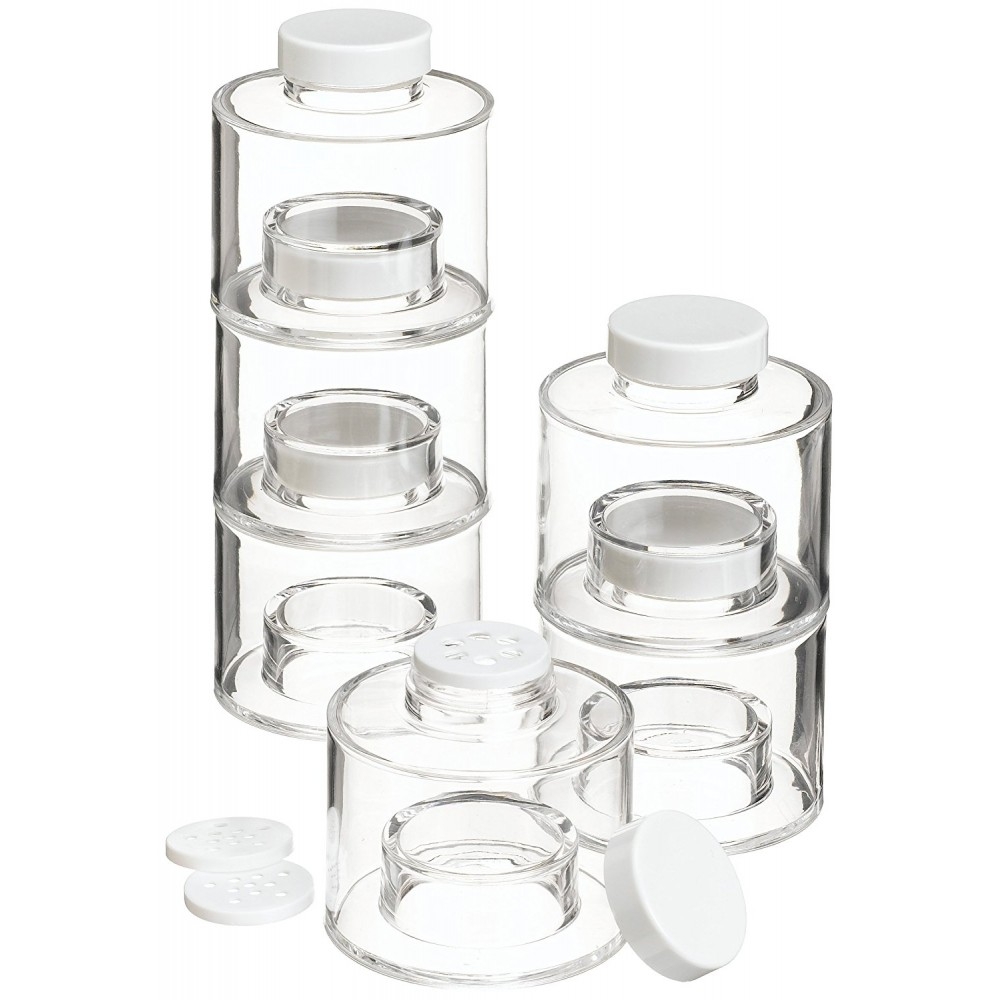 stacking spice containers