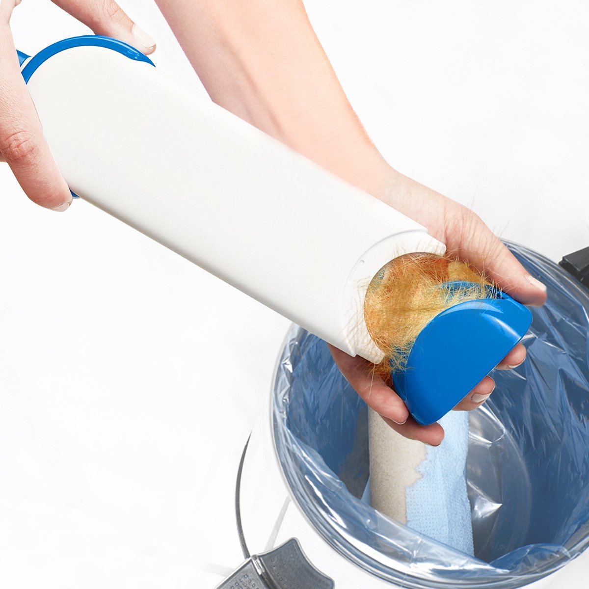 50 off on Easy Brush Reusable Pet Fur Remover With SelfCleaning Base