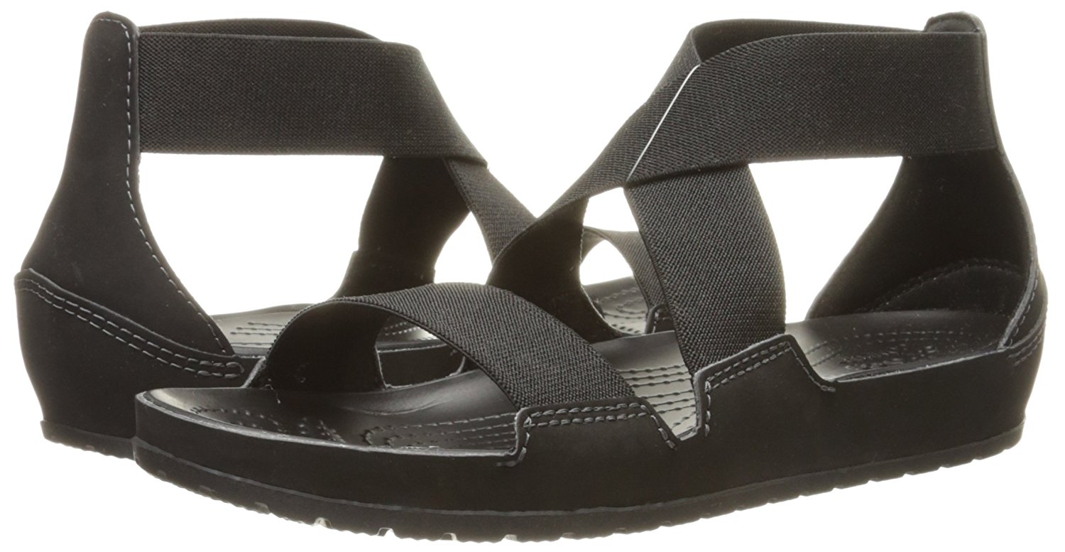 crocs strap sandals